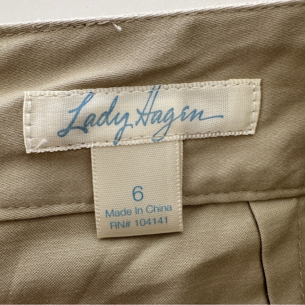 Lady Hagan skort, golf or athleisure, a-line shape, in a cotton & spandex blend - Picture 8 of 10